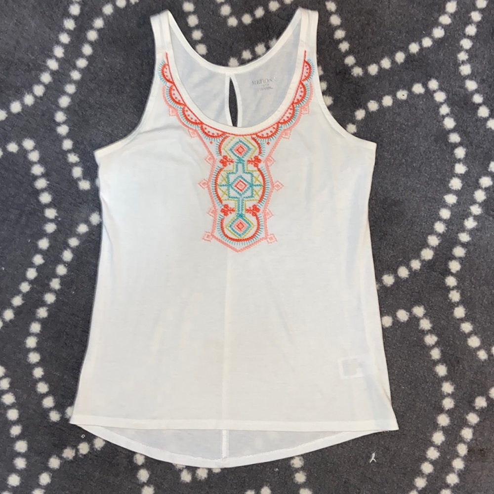 Merona detailed XS tank top